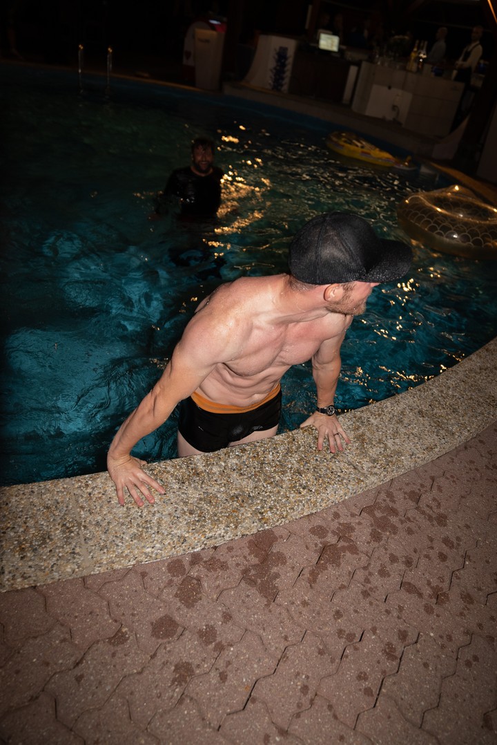 Roman Polacik na letnej párty televízie JOJ